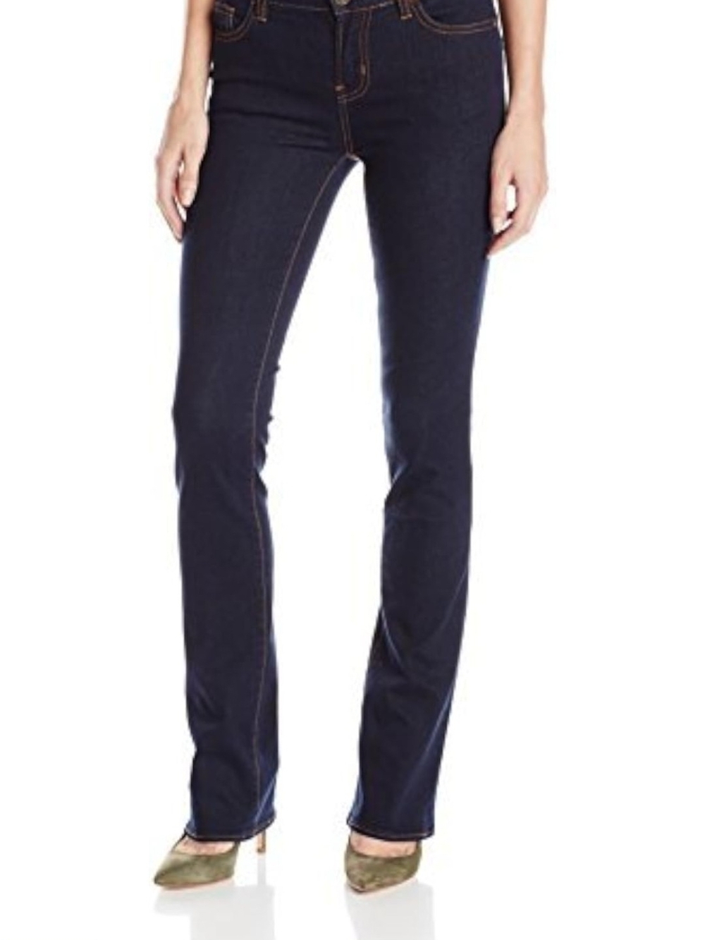 Buffalo David Bitton Womens Dark Blue Bootcut Leg Jeans